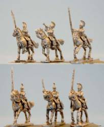 Mexican Regular cavalry with Command